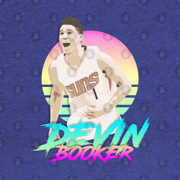 Devin Booker Retro Futuristic Aesthetic by StupidHead